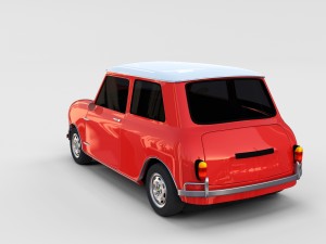 mini cooper rev Model 3D