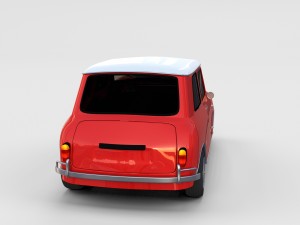 mini cooper rev Model 3D