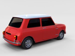 mini cooper rev Model 3D