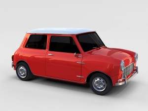mini cooper rev Model 3D