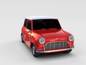 mini cooper rev Model 3D