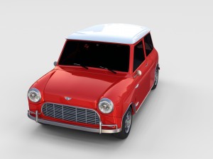 mini cooper rev Model 3D
