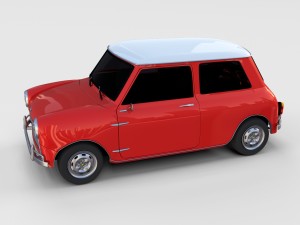 mini cooper rev Model 3D