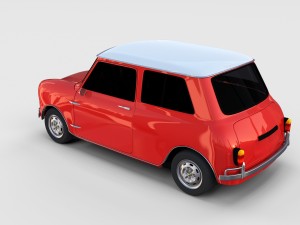 mini cooper rev Model 3D