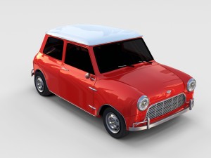 mini cooper rev Model 3D