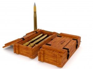 german 88mm shell 3D मॉडल