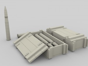 german 88mm shell 3D मॉडल