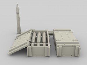 german 88mm shell 3D मॉडल