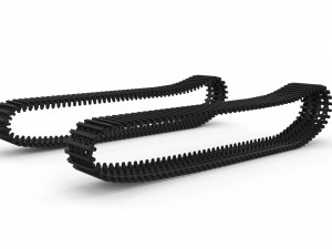 tank tracks 3D Model