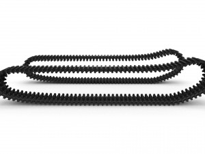 tank tracks 3D Model