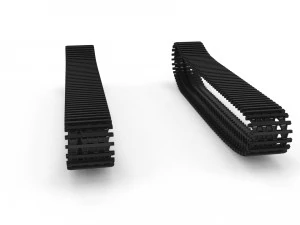 tank tracks 3D Model
