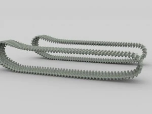 tank tracks 3D Model