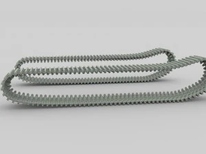 tank tracks 3D Model
