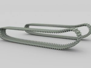tank tracks 3D Model