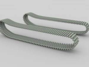 tank tracks 3D Model