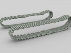 tank tracks 3D Model