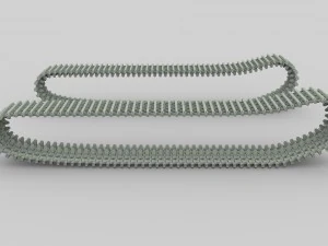 tank tracks 3D Model