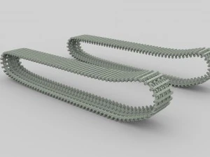 tank tracks 3D Model