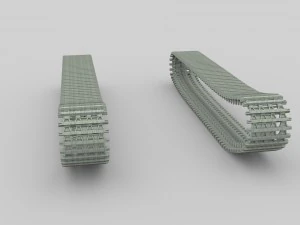 tank tracks 3D Model