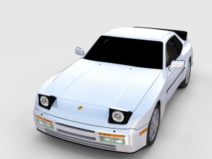 porsche 944 s2 rev Modelo 3D