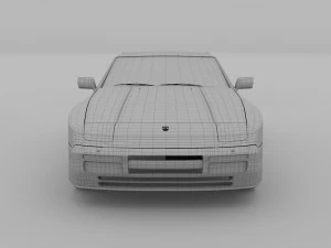 porsche 944 s2 rev 3D Model