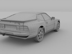 porsche 944 s2 rev Model 3D