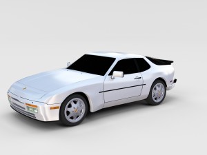 porsche 944 s2 rev Model 3D