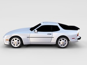 porsche 944 s2 rev Model 3D