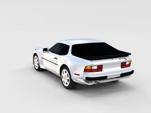 porsche 944 s2 rev 3D Model