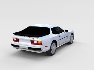 porsche 944 s2 rev Model 3D