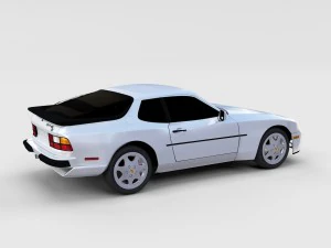 porsche 944 s2 rev 3D Model