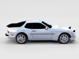 porsche 944 s2 rev 3D Model