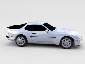 porsche 944 s2 rev Model 3D