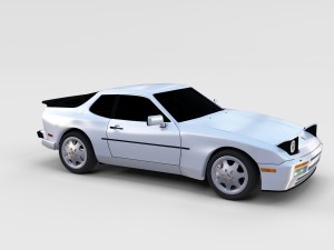porsche 944 s2 rev Model 3D