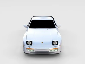 porsche 944 s2 rev 3D Model