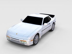 porsche 944 s2 rev Model 3D
