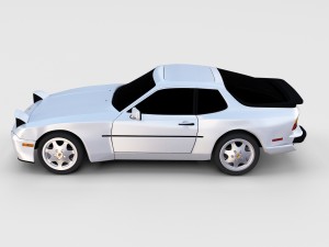 porsche 944 s2 rev Model 3D