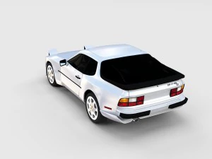 porsche 944 s2 rev 3D Model
