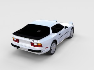 porsche 944 s2 rev Model 3D