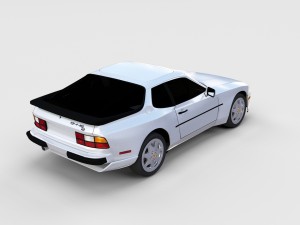 porsche 944 s2 rev Model 3D