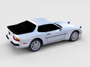 porsche 944 s2 rev Model 3D