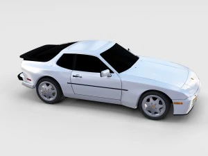 porsche 944 s2 rev 3D Model