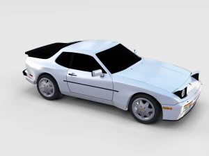 porsche 944 s2 rev 3D Model
