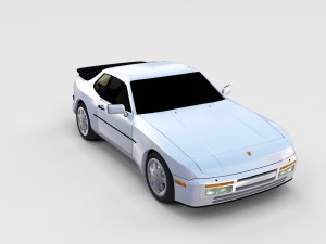 porsche 944 s2 rev Model 3D