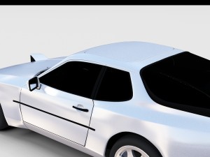 porsche 944 s2 rev Model 3D