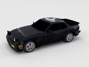 porsche 944 turbo rev 3D Model