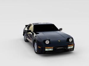 porsche 944 turbo rev Model 3D