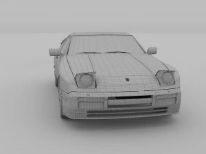 porsche 944 turbo rev 3D Model