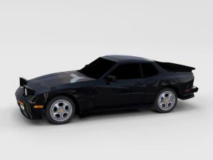 porsche 944 turbo rev 3D Model