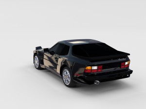 porsche 944 turbo rev Model 3D